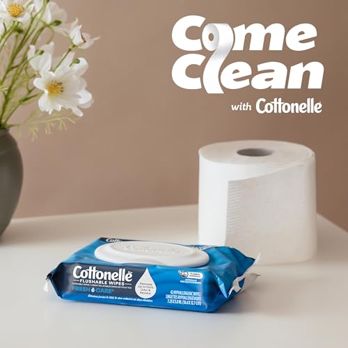 Cottonelle Fresh Feel Flushable Wet Wipes, Adult, 8 Packs, 42 Wipes per Pack - image 9