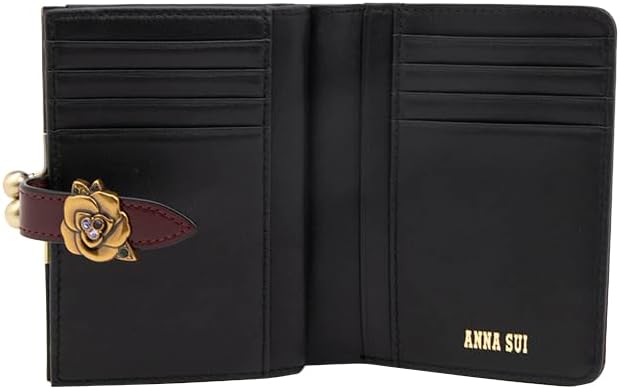 Amazon | ANNA SUI(アナスイ) ブルボン 口金二つ折り財布 財布 札入れ