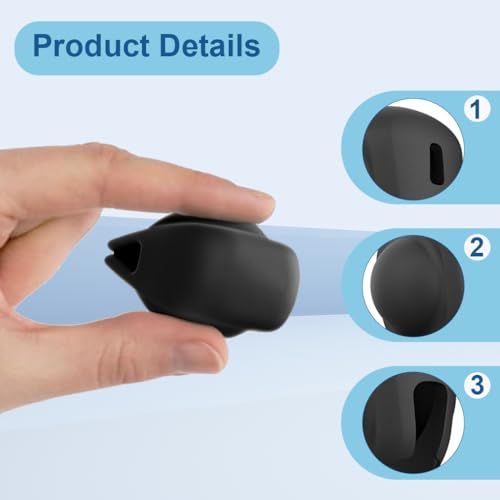 Image of ZORBES Compatible with Insta360 X5 /X4, Silicone Camera Lens Cover for Insta360X5 /X4, Contoured Fit Anti-Scratch Cover, Slide-in Dust Cover, Action Camera Lens Accessory