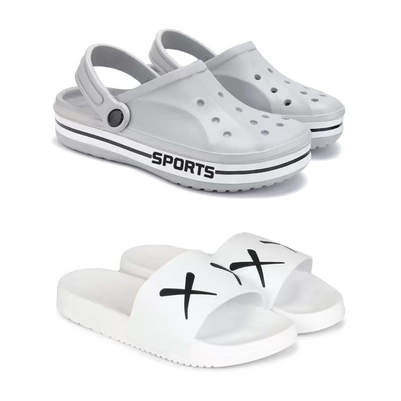 WINGSCRAFT-Lightweight Classic Clogs | Sandals |Slider Adjustable Back Strap for Men-Combo(2)-3067-3029-picture-36