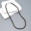 Textiles 4 Home Men’s Beaded Surfer Necklace Wooden and Various Stone Beads African Bead Beach Necklace (Brown/Turquoise) #2