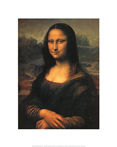 EuroGraphicsLaminated Leonardo Davinci-Mona Lisa, Art Poster Print, 16x20