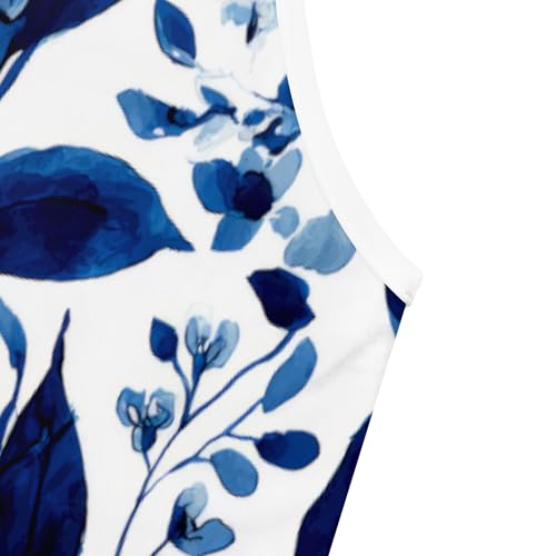 Image of Women's Summer Maxi Dress Spaghetti Strap Floral Boho Beach Long Sundress with Pockets