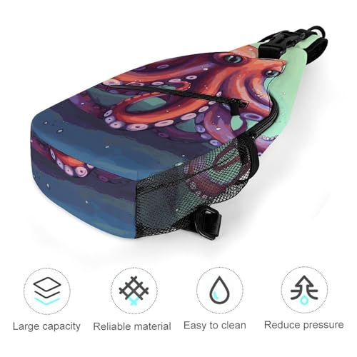 Bolso bandolera cruzado casual para senderismo y viaje miniatura 5