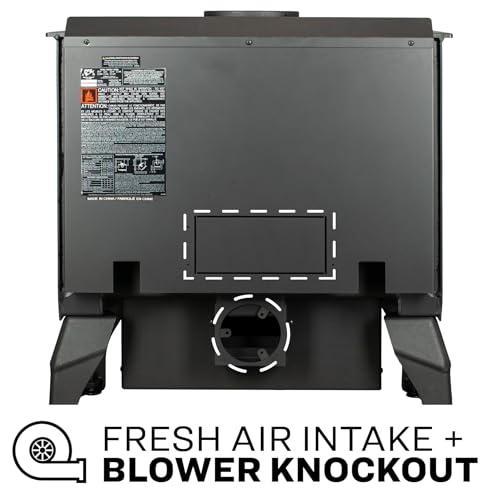 US Stove 1,200 Sq. Ft Wood Stove