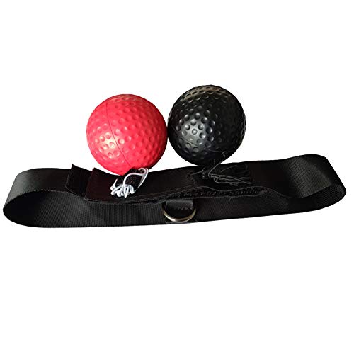 Boxing Reflex Ball Made to Improve Hand Eye Coordination with Extra Accessories, Portable Boxing Punching Bag Improves Speed and Skills with Reaction Training | For Kids, Adults & Aged | Title Gadgets