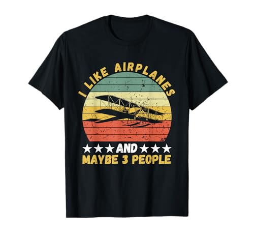 El mejor avión para hombres, mujeres, niños, piloto, aviación, vuelo Camiseta
