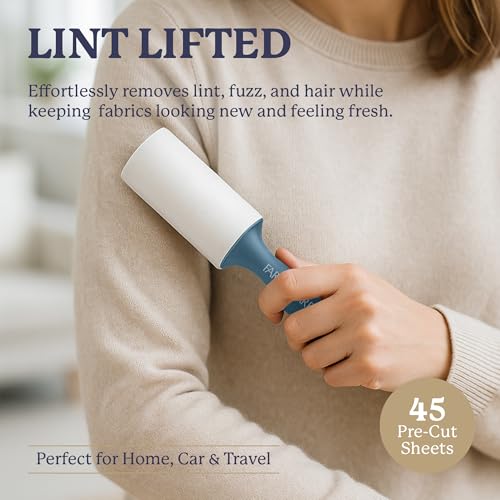 Image of Farberware Fabric Shaver & Lint Roller Set, Small, Portable