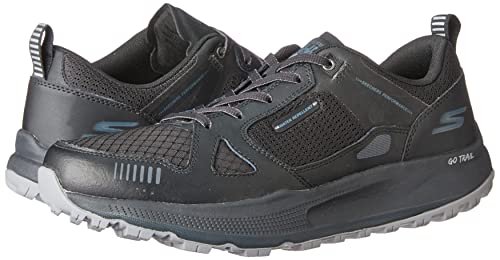 Tênis Go Run Pulse Trail - Ultra Ra, Skechers, Masculino, Preto/Preto, 40