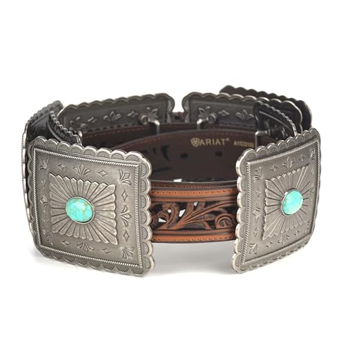 ARIAT Women's Turquoise Concho Western Belt4