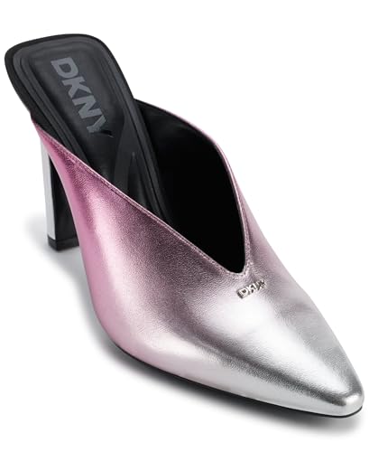 Mule DKNY Cadena mocassin à talon pour femme élégante