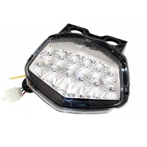 Feu arrière de moto étanche évitant l'humidité interne pour Ninja 250R 2008-2012