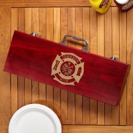 Set personalizado de accesorios para parrilla bombero HomeWetBar miniatura 1