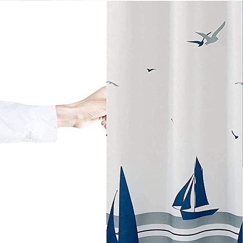 ORSJA Shower Curtain 180 x 180 cm – Shower Curtain with Weighted Hem - Image 7