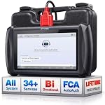 XTOOL IP616 Bidirectionnel OBD2 Scanner à vie Mise à jour gratuite, AI-Assisted Système complet scanner diagnostique pour voiture, outil de balayage automobile avec 34+ Services, FCA AutoAuth, Réapprendre les gaz, ABS Saignement