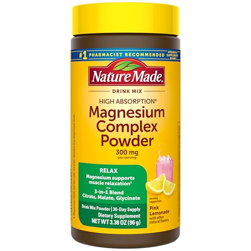 Nature Made High Absorption Magnesium Complex Drink Mix Powder 96 g