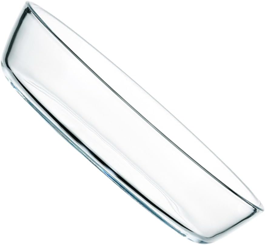 Glass Baking Pan Round Steak Tray Multi-purpose Cooking Plate Modern Household Dish