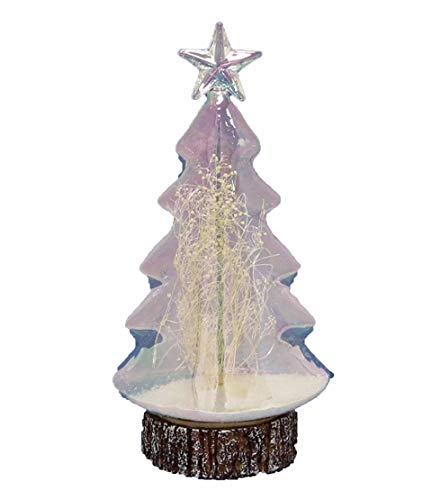 丸和貿易 LED 電池式 イルミネーションライト Xmas ツリー トゥインクルスター オーロラグラス  4008753-02