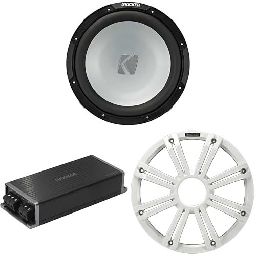 Kicker Marine KPX500.1 Amplificador y Subwoofer 12"