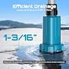 SEESII Cordless Stick Water Transfer Pump, 24.0Ah Battery Inculded, 740GPH Portable Utility Water Pump, Adjustable Telescoping Submersible Pump for Garden Basement Pond RV Pool Boat Well