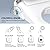 WLJBIDET Smart Toilet Bidet Seat, U Shaped Electric Bidet Seat with Oscillating Cleaning, Heated Toilet Seat, Adjustable Temperature and Pressure, Wireless Remote Control, Slow Close Toilet Seat & Lid