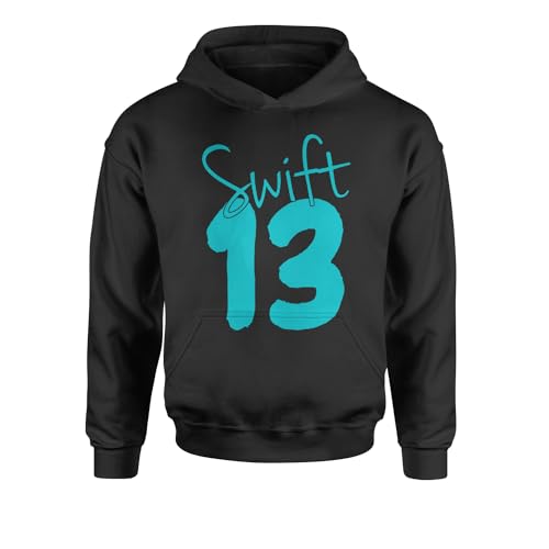 Expression Tees 13 Swift 13 Lucky Number Era TTPD Youth-Sized Hoodie