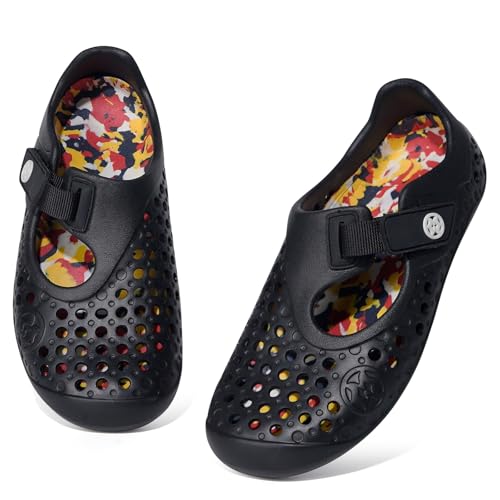 Image of Water Shoes for Kids Swim Aqua Shoes Toddler Boys Girls Barefoot Sport Beach Pool Sandals Quick Dry Lightweight Breathable Slip on Sneakers (Toddler /Little Kid /Big Kid)