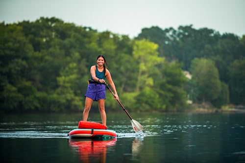 Pelican LoungeBoard Inflatable SUP - Recreational Stand Up Paddle Board - Yoga and Adventure Ready - Bag & Paddle Included - 9ft - Turquoise - image 2