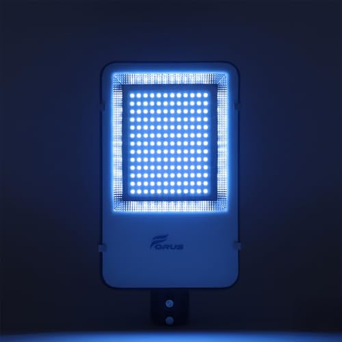 Image of Forus 100W Blue Street Light Outdoor LED IP66 Waterproof Decorative Focus Lamp for Road Garden Events Security Terrace Landscape Pathway Building Festival Stage Party Celebration Lighting - 1 Pc