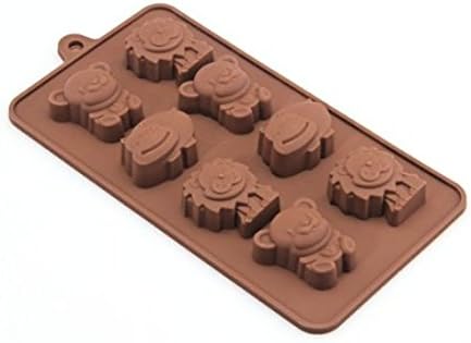 KUU Silicone Animal Chocolate Sweet Candy Soap Ice Cube Tray Mould Mold DIY