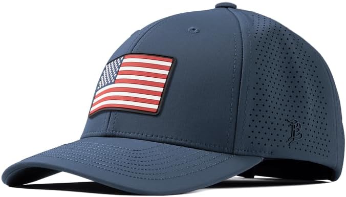 Branded Bills Old Glory PVC Elite XGen™ Hat for Men | Baseball Cap