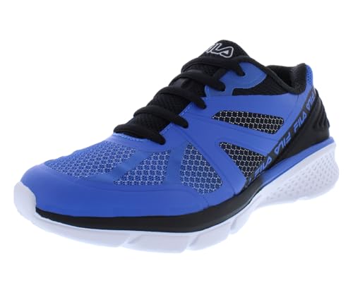 Fila Cryptonic 9 GS Boys Shoes Size 3.5, Color: Blue/Black