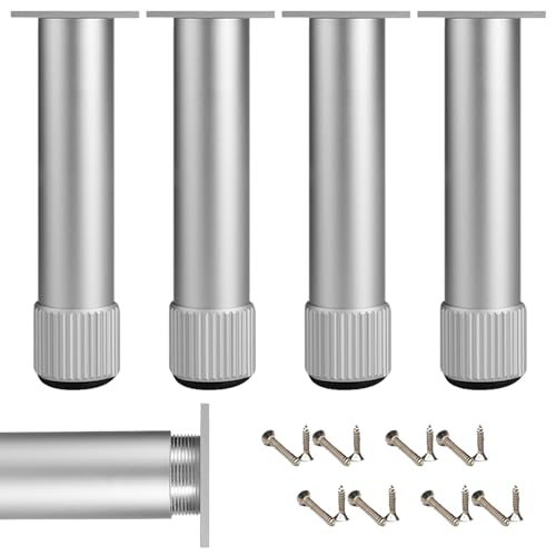 �u���������A4�� Diy �Œ�r �V���o�[ �\�t�@�[�� �A���~���� | �z�Ɏ_���\�ʏ��� �\�t�@��p�r �I���ł���: 6-40cm DIY�p�Ƌ� �T�|�[�g�r �\�t�@�[�̋r �e���r�� �x�b�h�T�C�h�e�[�u�� �_�C�j���O �f�X�N ���b�g�p 40cm