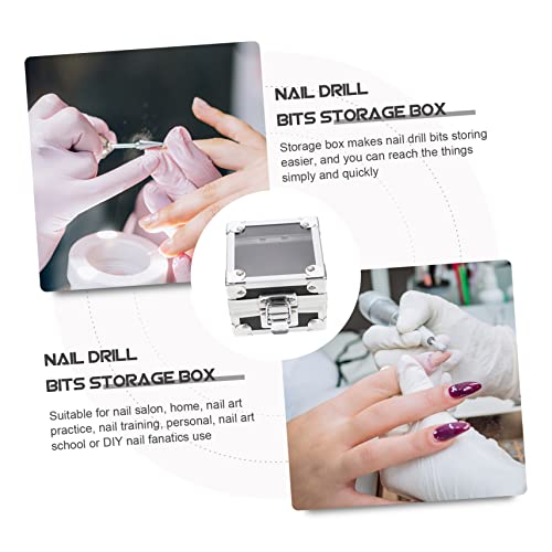 Organizador Homoyoyo para brocas de uñas y herramientas miniatura 7