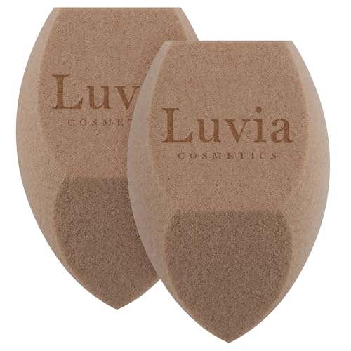 Make-up Schwamm-Set im Diamond Shape - Luvia Cosmetics - Make-up-Blender Elegance Coffee
