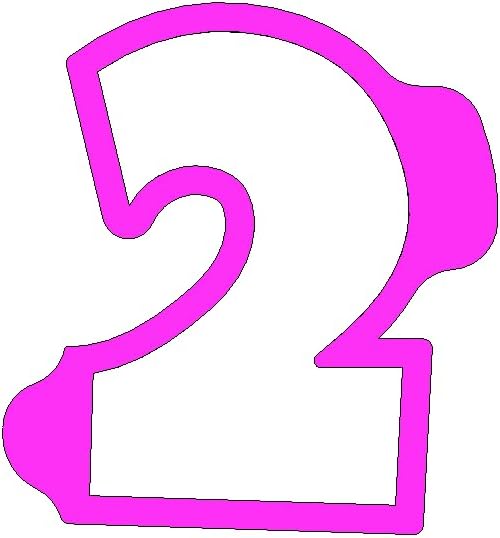 Numbers 0 to 9 Cake Pop Mold/Cutter/Pusher Set (Numbers 0-9 Bundle - 2" Tall)