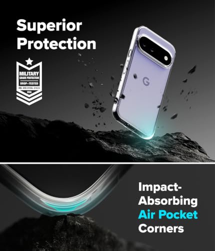 Image of Ringke Fusion for Google Pixel 11 Case Back Cover | Clear Transparent, Shockproof, Air Pocket, Hard Back, Flexible TPU Bumper, Precise Cutouts, Original Form