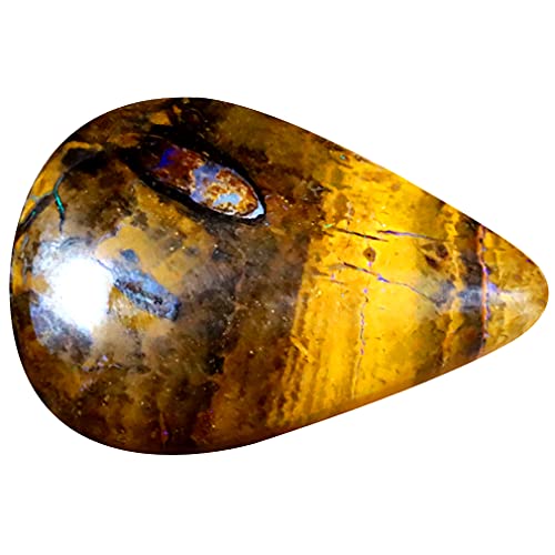 Opale Koroit d'Australie haut de gamme, pierre précieuse multicolore de 9.76 ct pour joaillerie