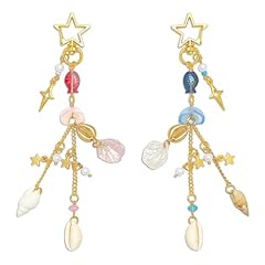 Golden, Blue & Pink Conch