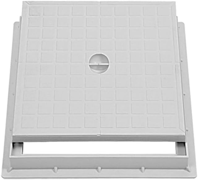CHIUSINO PER POZZETTI COMPLETO DI TELAIO IN POLIPROPILENE (30X30)