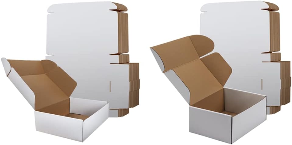 RLAVBL 20 Pack 12x9x4 and 25 Pack 9x6x4 Shipping Boxes