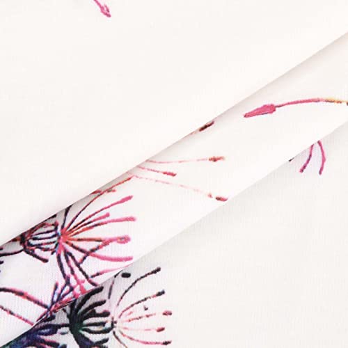 Summer Tops For Women 2023 Vintage Floral Printed Crewneck Tee T-Shirts Blouses Dressy Casual Shirts Short Sleeve Top #TOP5