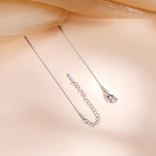 Image of Rubans Demi Fine Stainless Steel Pendant Chain Daily Gift for Women & Girls