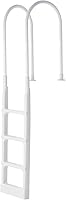 VEVOR 4-Step Pool Ladder with Double Handrails, 300lb Capacity Non-Slip Steps for 48-54in Inground & Above-Ground Pools