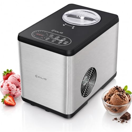 Image of KILIG Dolcina Ice Cream Maker, 4 Modes, 1.5L, LED Touch, IM-02