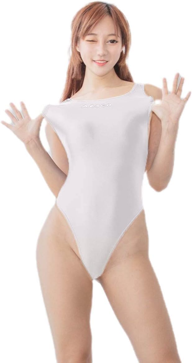 Competitive Swimsuit, Half Back, Excellent Elasticity, Soft to The Touch, School Swimsuit, Cosplay, Gym Clothes, Yoga Clothes