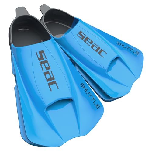 SEAC Shuttle Flex, Pinne Corte da Nuoto 100% Silicone