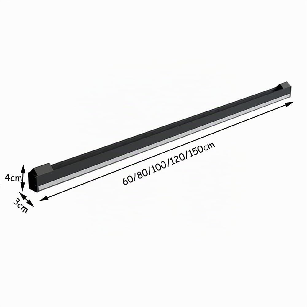 LED Ecke Wandlampe Innen Treppen Wandleuchte Dimmbar modern einfach Aluminium Wandbeleuchtung Up/Down Nachttischlampe für Korridor Badzimmer Schlafzimmer Wohnzimmer Flur (ohne Schalter,150cm)