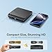 WOLFANG DVD Player for TV With HDMI, Full HD Multi Region, Remote Control and Type-C Cable, CD Player for Home Stereo System, USB Port (Not Blu-ray)