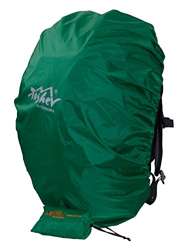 Funda impermeable Tashev para mochilas de 30 a 40 litros (verde) Cover